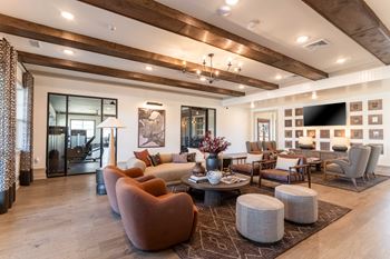 24/7 Luxury resident clubhouse with designer prep kitchen